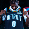 2025-26 DETROIT PISTONS CITY EDITION SWINGMAN JERSEY - MATERIAL VIEW