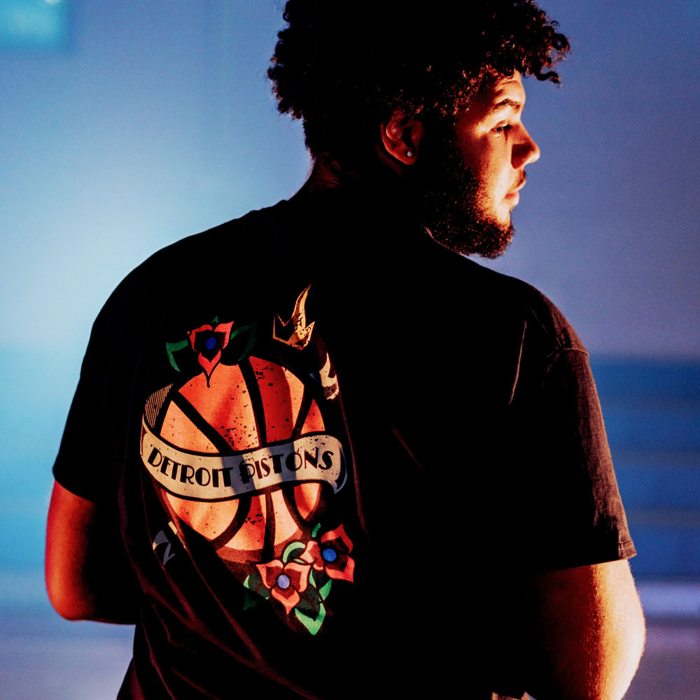 SAY Detroit Concrete Rose T-Shirt