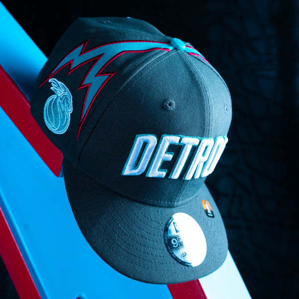 Youth 2025-26 City Edition Detroit Pistons New Era 950 Snapback