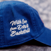 Detroit Pistons 47 Brand Whatupdoe Cleanup Hat in Blue - Right Side Embroidery View