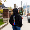 Pistons Statement DET Stripe Hooded Sweatshirt