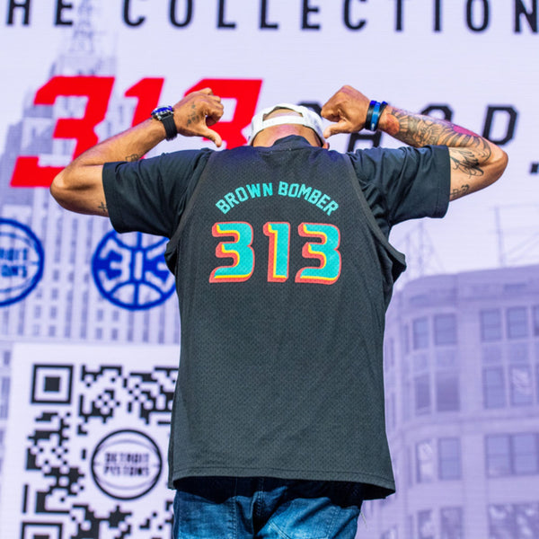 Mitchell & Ness Pistons Joe Louis Jersey