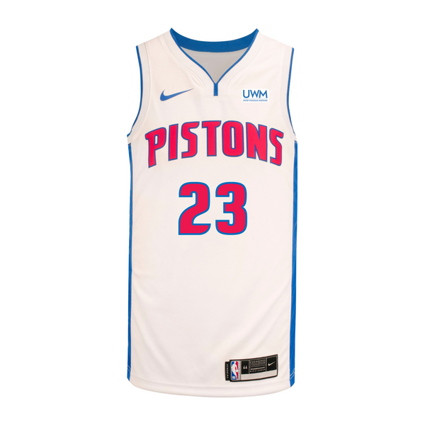 Youth Detroit Pistons Jaden Ivey Nike Association Swingman Jersey - 2025-26