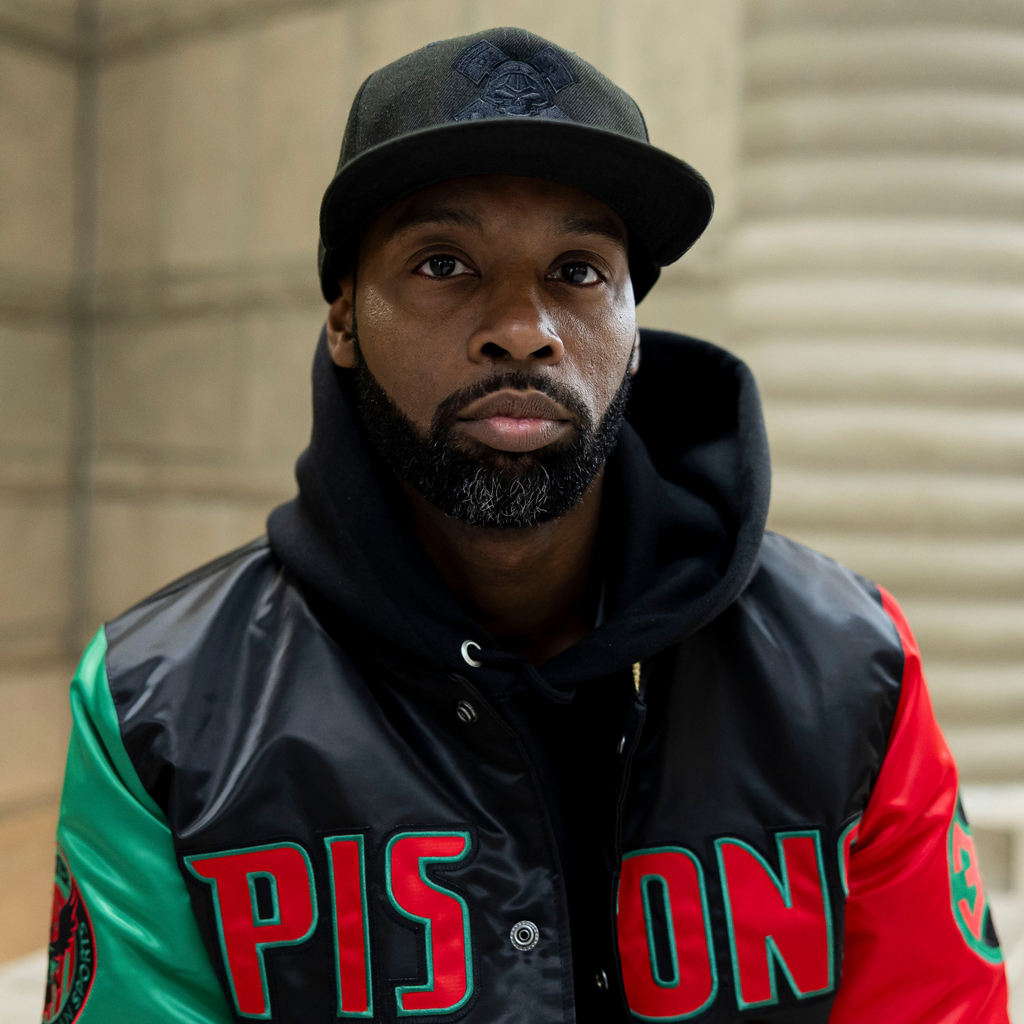Detroit Pistons Black History Month '24 Starter Jacket Pistons 313 Shop