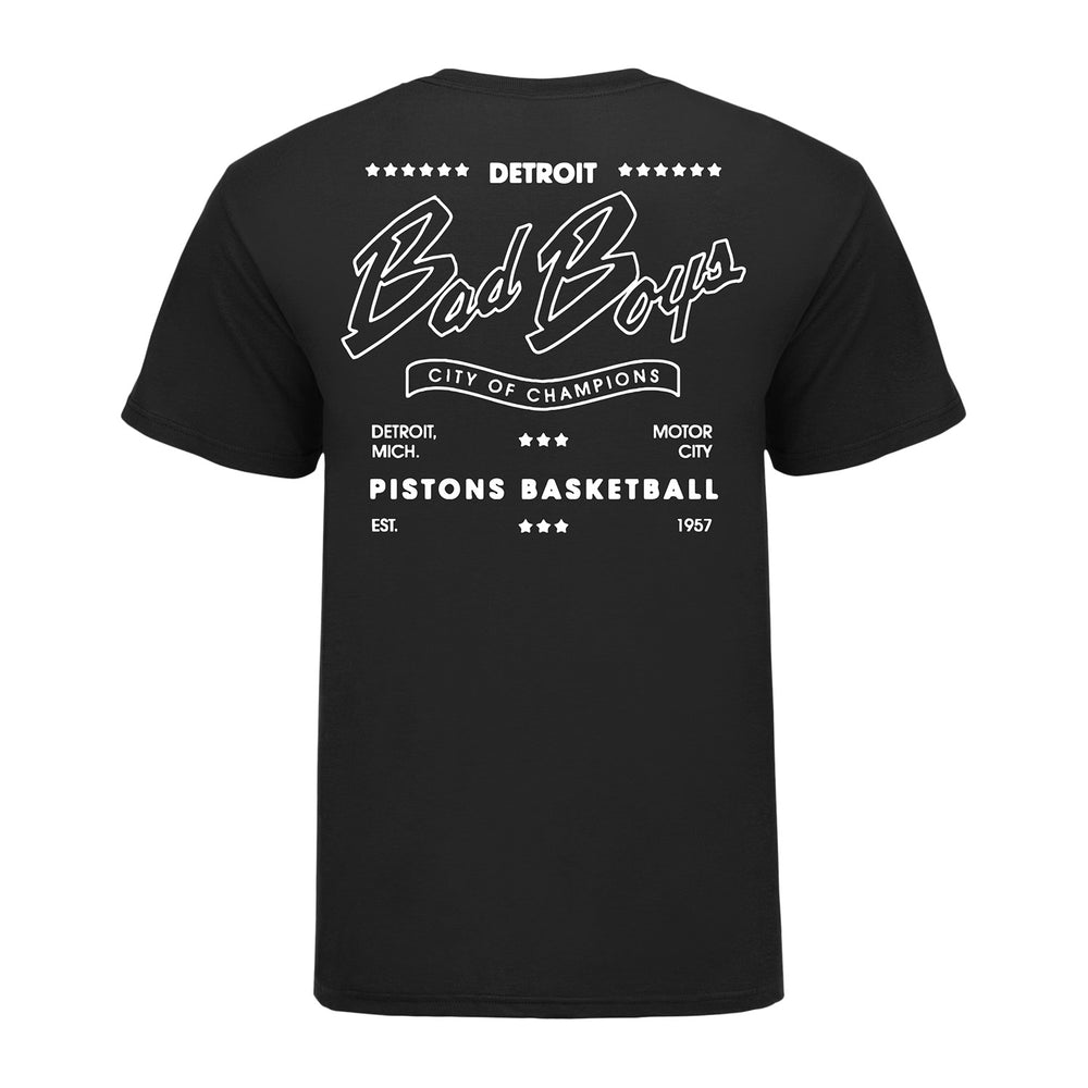Detroit Pistons Bad Boys Outline T-Shirt