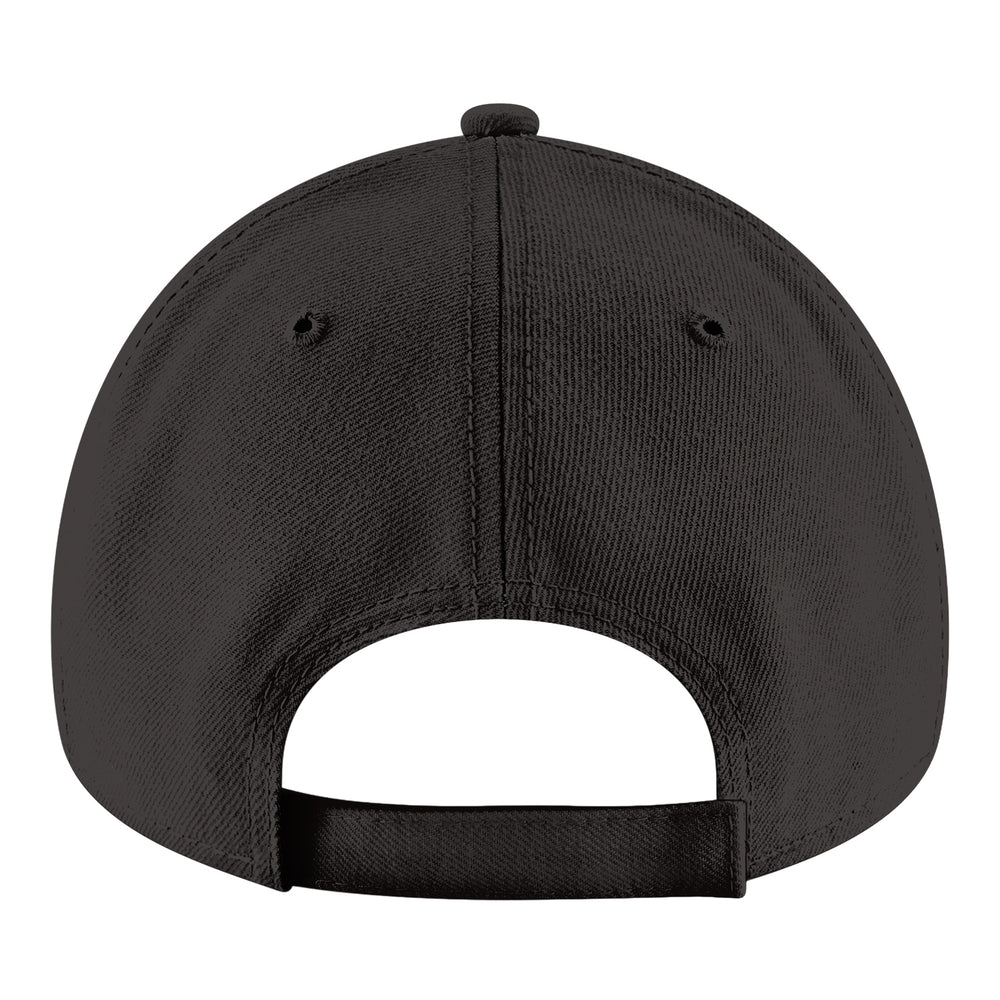 Ladies Detroit Pistons New Era 920 Metallic Script Hat in Black - Back View