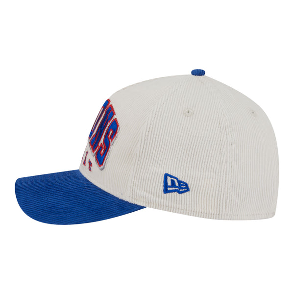 Detroit Pistons New Era 940AF Two-Tone Snapback in White - Left View