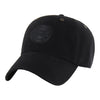 Detroit Pistons 47 Brand Carhartt Black Clean Up Hat in Black - Front Left View