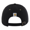 Detroit Pistons 47 Brand Carhartt Black Clean Up Hat in Black - Back View