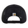 Detroit Pistons 47 Brand Carhartt Black Trucker Hat in Black - Back View