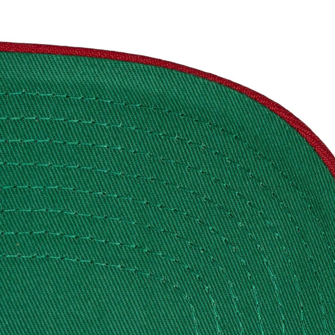 Detroit Pistons Mitchell & Ness Legendary Hardwood Classic Snapback in Blue - Underbrim View