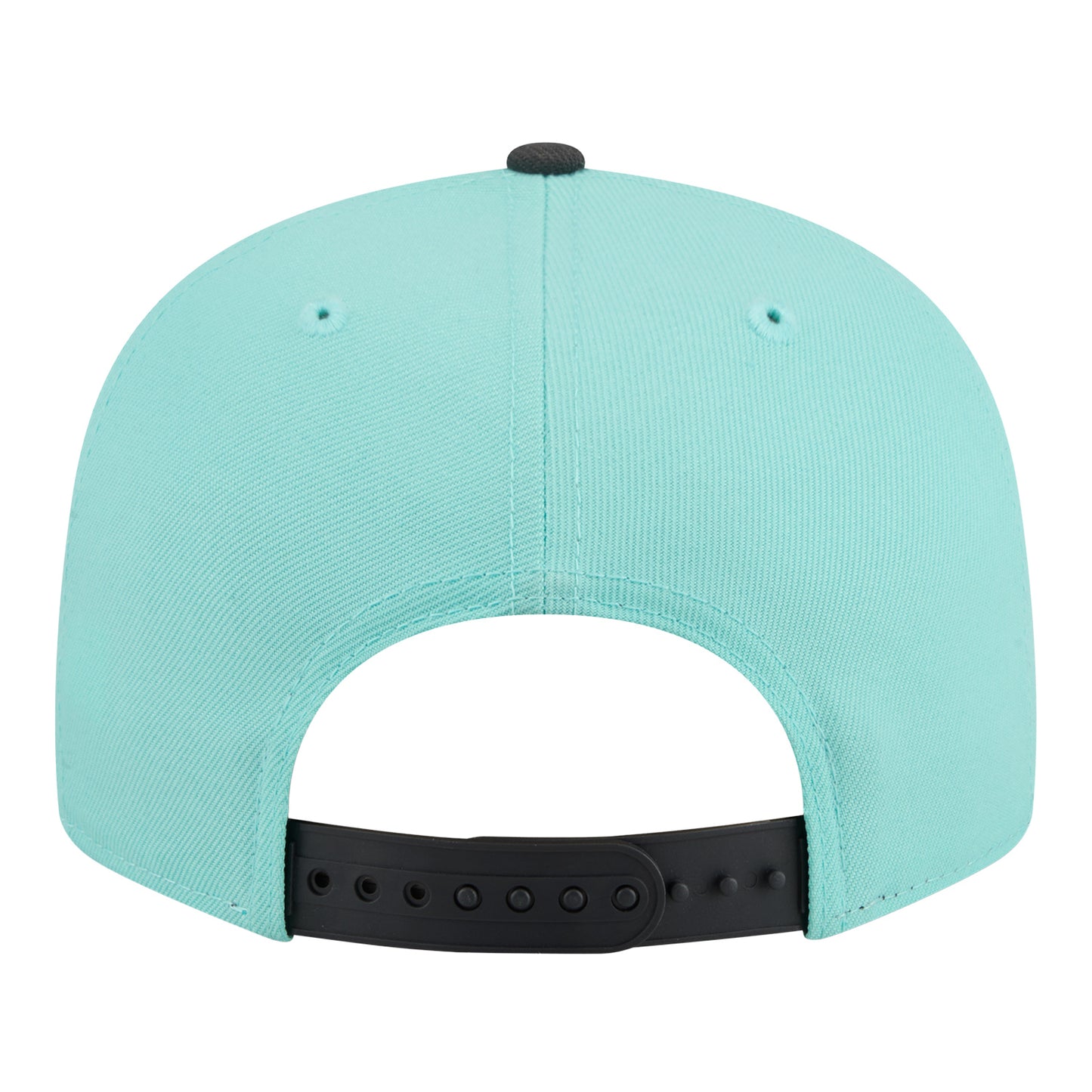 Detroit Pistons New Era Color Pack Mint 950 Snapback in Blue - Back View