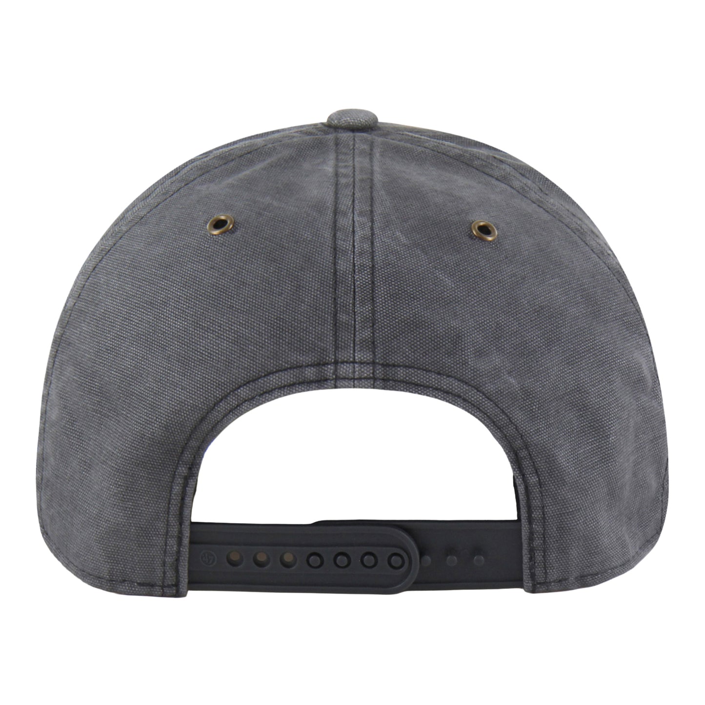 Detroit Pistons 47 Brand x Carhartt Washed Trucker Hat in Grey - Back View