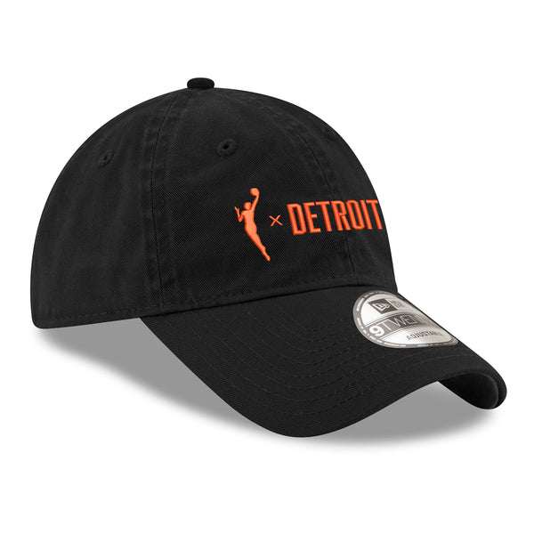 DETROIT x WNBA Expansion New Era 920 Hat in Black - Right Side View