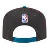 2025-26 City Edition Detroit Pistons New Era Golfer Snapback in Black - Back View