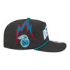 2025-26 City Edition Detroit Pistons New Era Golfer Snapback in Black - Right Side View