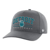 2025-26 City Edition Detroit Pistons 47 Brand Roscoe Hitch Hat in Grey - Front Left View