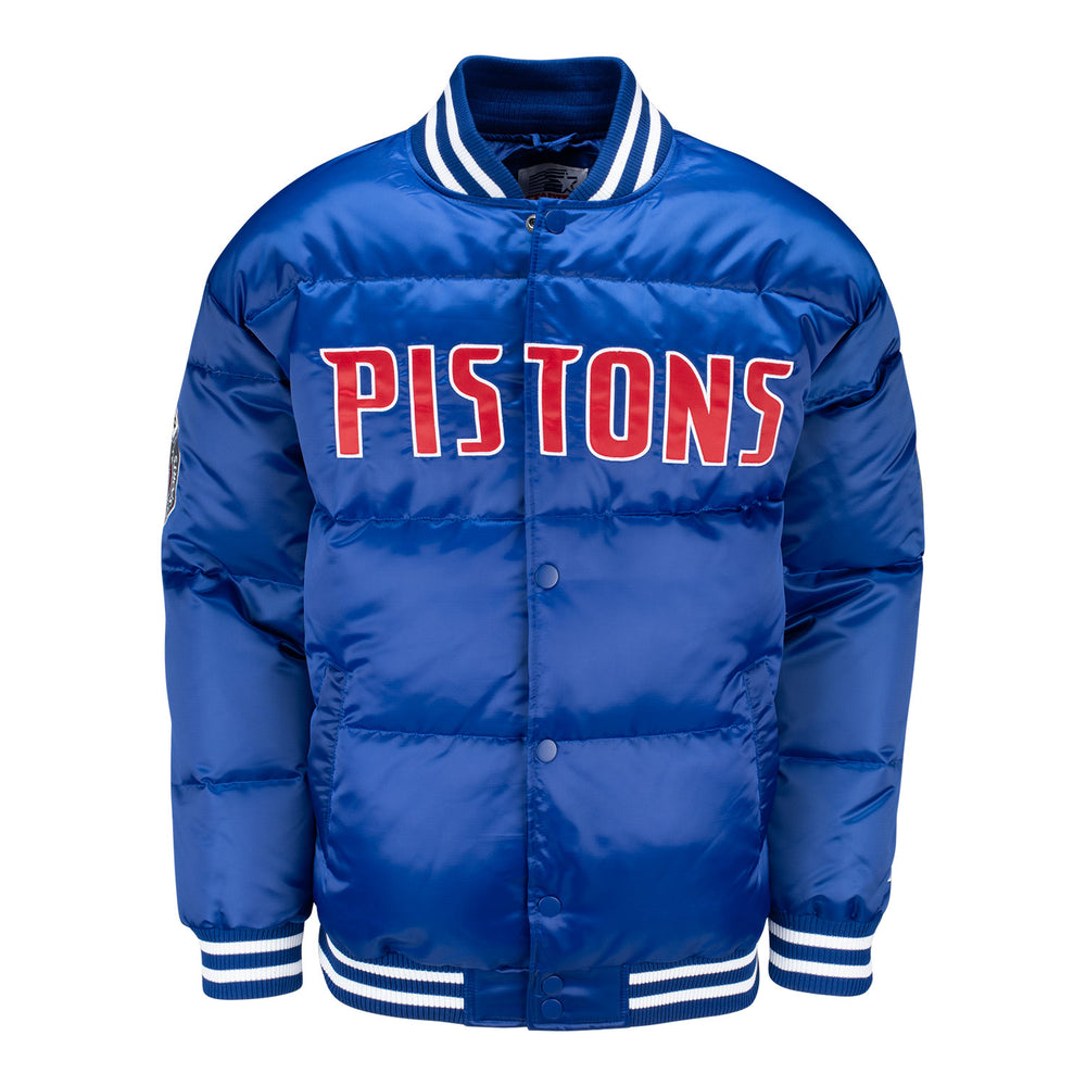 PISTONS X TY MOPKINS DETROIT PISTONS DOWN BUBBLE JACKET