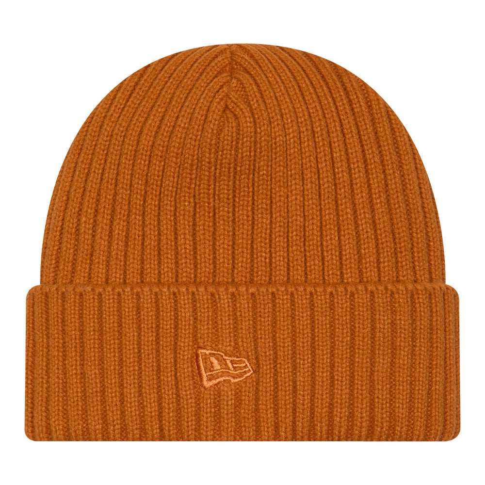 Detroit Pistons New Era Color Pack Knit in Brown - Back View