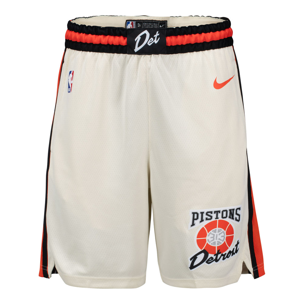 2024-25 DETROIT PISTONS CITY EDITION NIKE SWINGMAN SHORTS