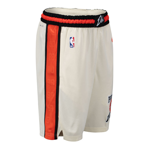 2024-25 DETROIT PISTONS CITY EDITION NIKE SWINGMAN SHORTS - Side View