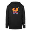 Detroit Pistons x J Dilla - Donut Shop '47 Brand Sweatshirt In Black - Back View