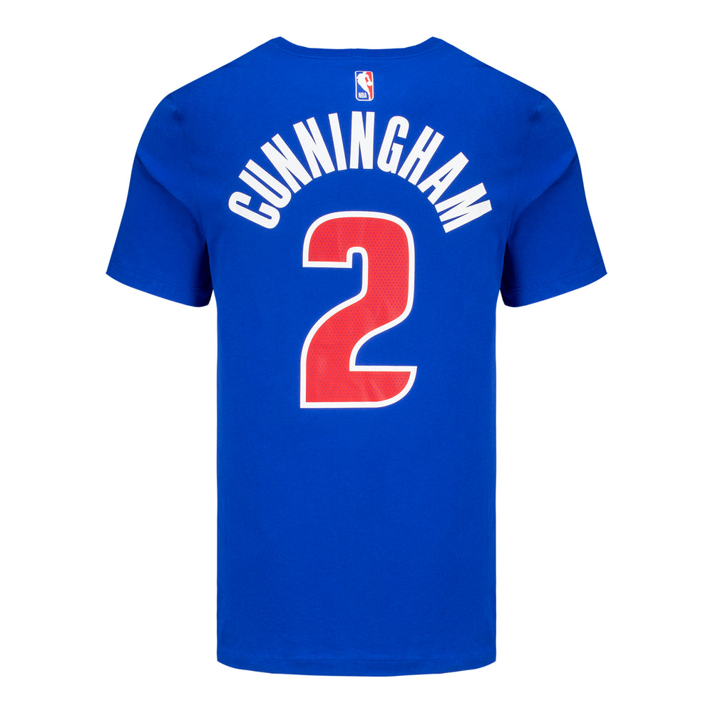 Pistons Nike Cade Cunningham Player Name & Number T-Shirt