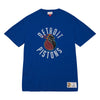 Detroit Pistons Mitchell and Ness NBA Legendary Slub T-Shirt