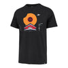 Detroit Pistons x J Dilla - Donut Shop '47 Brand Franklin T-Shirt In Black - Front View