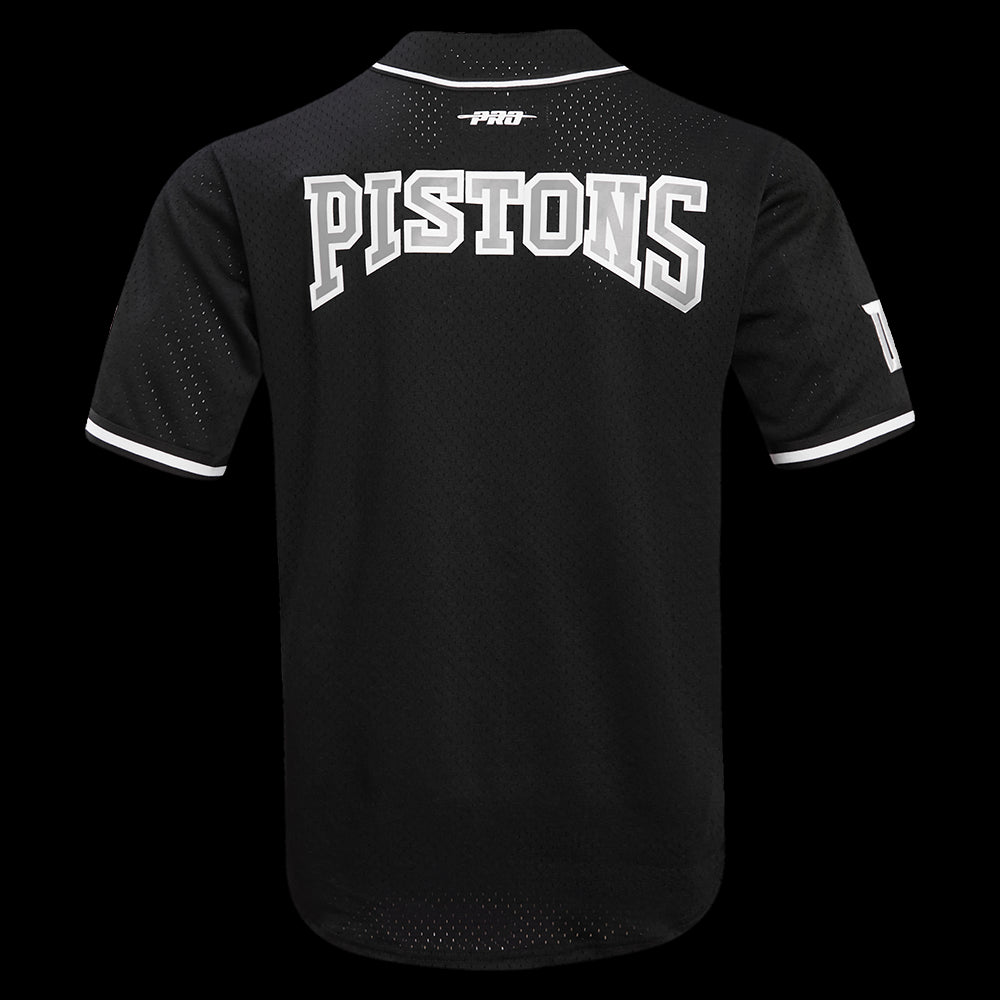 2023-24 DETROIT PISTONS CITY EDITION MESH BUTTON DOWN SHIRT