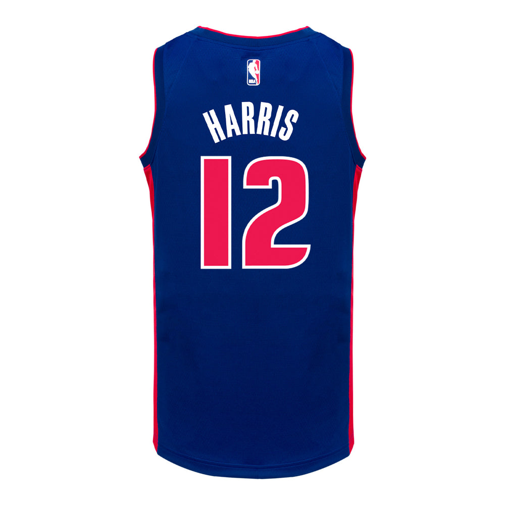 Detroit Pistons Tobias Harris Nike Icon Swingman Jersey - 2025-26