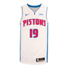 Detroit Pistons Simone Fontecchio Nike Association Swingman Jersey - 2023-24 - front view