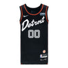 YOUTH 2023-24 DETROIT PISTONS PERSONALIZED CITY EDITION UNIFORM front