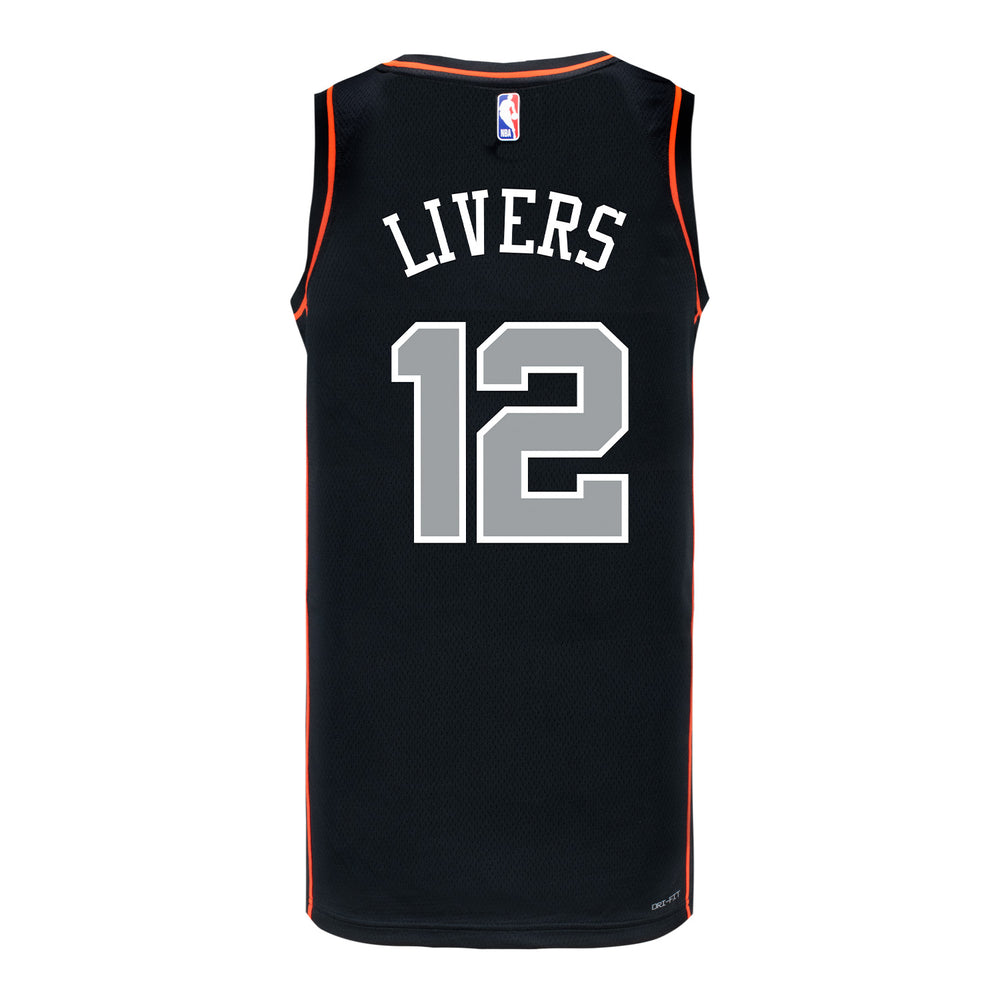 2023-24 DETROIT PISTONS ISAIAH LIVERS CITY EDITION UNIFORM