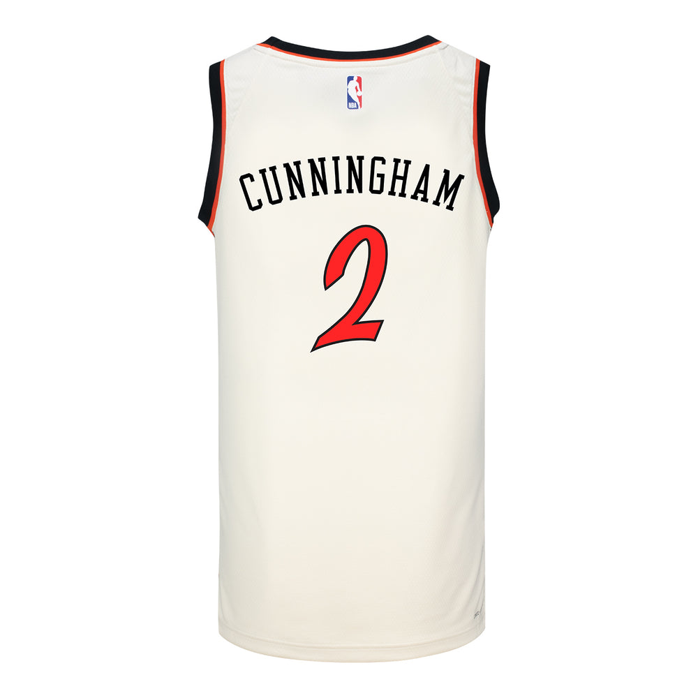 YOUTH 2024-25 DETROIT PISTONS CADE CUNNINGHAM CITY EDITION JERSEY