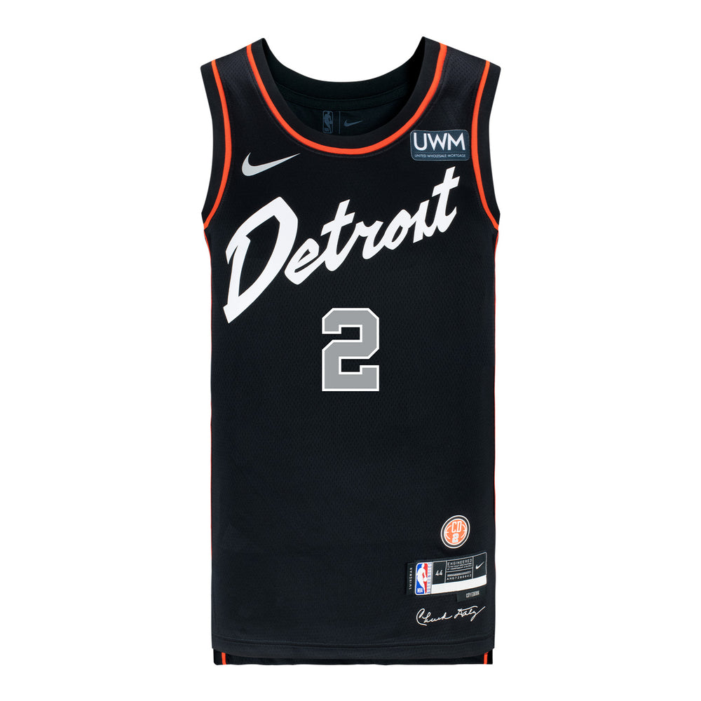 YOUTH 2023-24 DETROIT PISTONS CADE CUNNINGHAM CITY EDITION UNIFORM