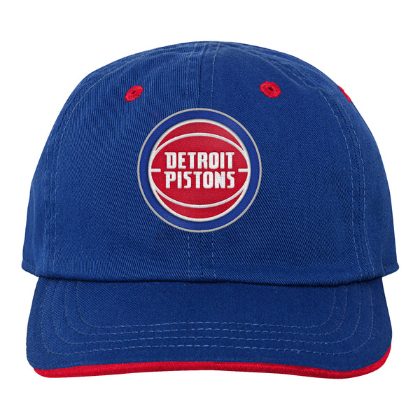 Infant Detroit Pistons Slouch Cap - Front View