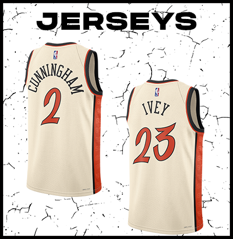 Detroit Pistons City Edition Jerseys