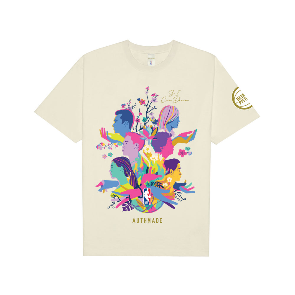Pistons X Authmade AAPI Dreamers T-shirt