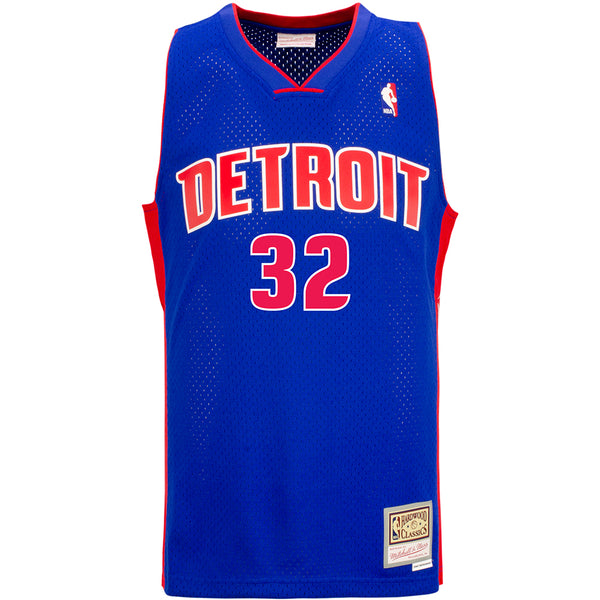 Richard Hamilton Mitchell & Ness Royal 2003/04 Hardwood Classics Throwback Swingman Jersey in Blue - Front View