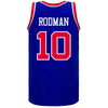 Dennis Rodman Mitchell & Ness Throwback Jersey in Blue - Back View