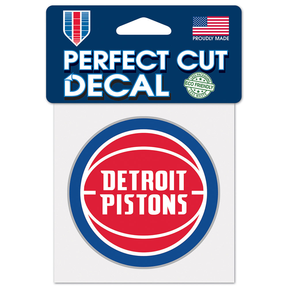 Detroit Pistons Perf Cut Decal