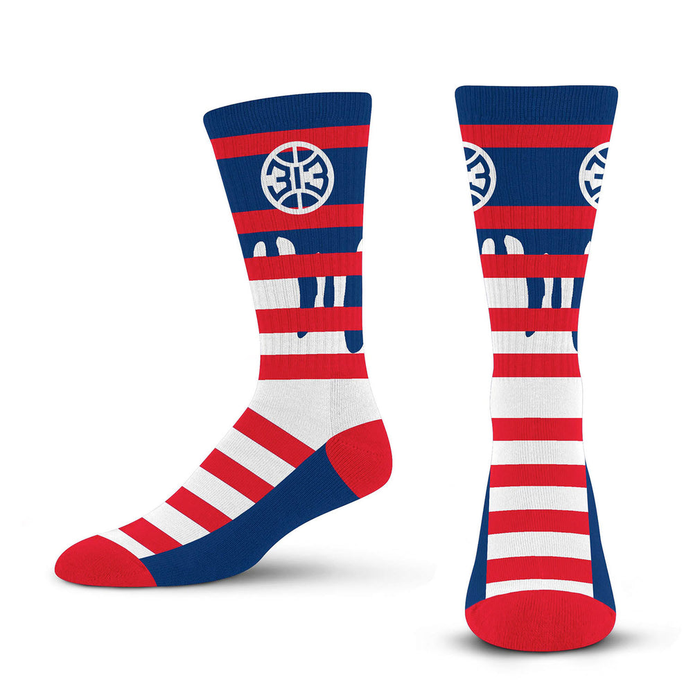For Bare Feet Pistons 313 Drip Socks