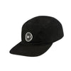 Detroit Pistons 5 Panel Detroit Adjustable Hat in Black - Left View