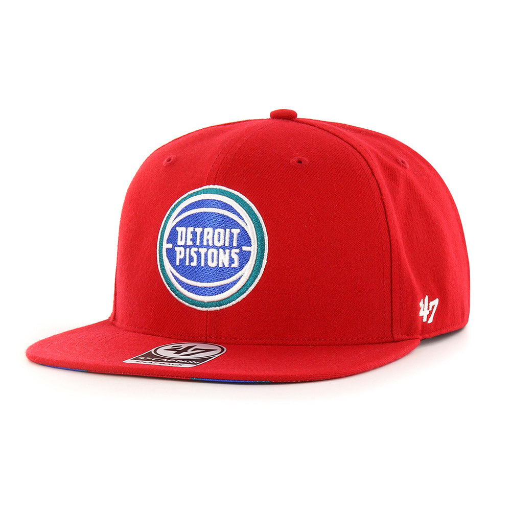 Pistons '47 Brand Remix Captain Snapback Hat