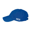 Detroit Pistons D-Up North Unstructured Blue Hat - Left Side View