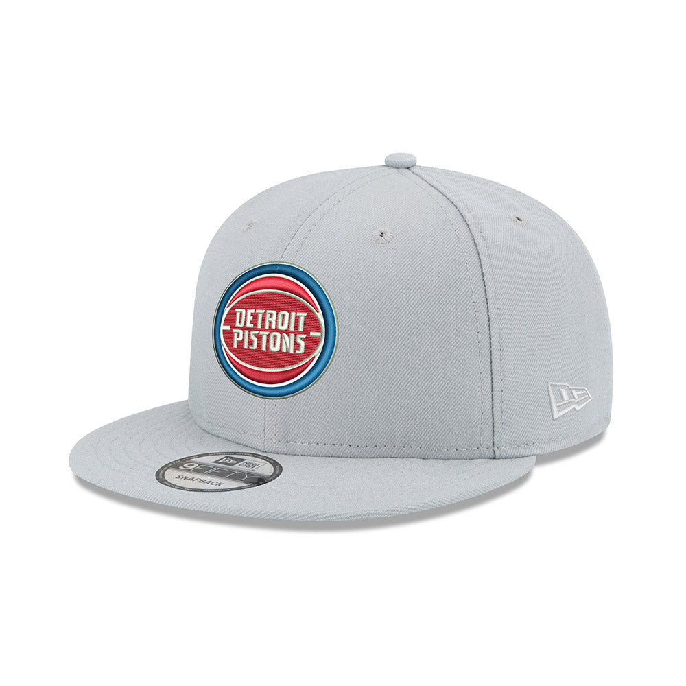 Pistons New Era Team Logo Snapback Hat