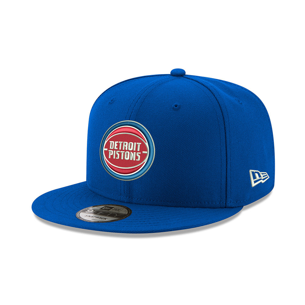 Pistons New Era Team Logo Snapback Hat