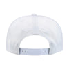 Pistons Joe Louis x Mitchell & Ness Snapback in White - Back View