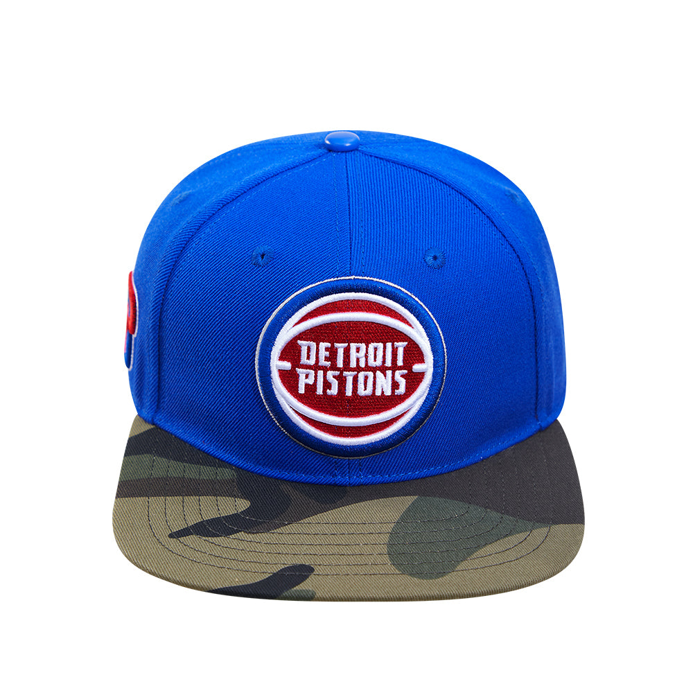 Pro Standard Pistons Primary Logo Camo Snapback Hat